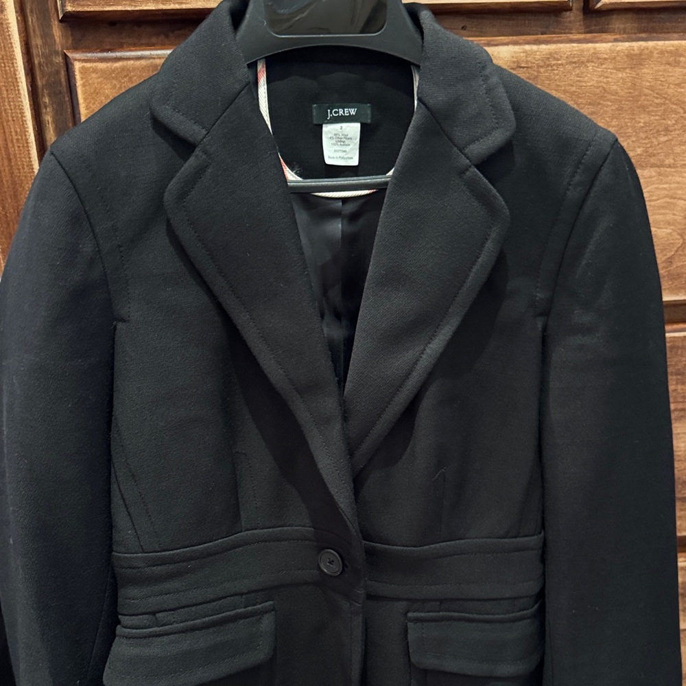 J. Crew Elegant Black Jacket